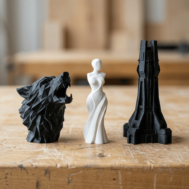 3D Printed Part Showcase