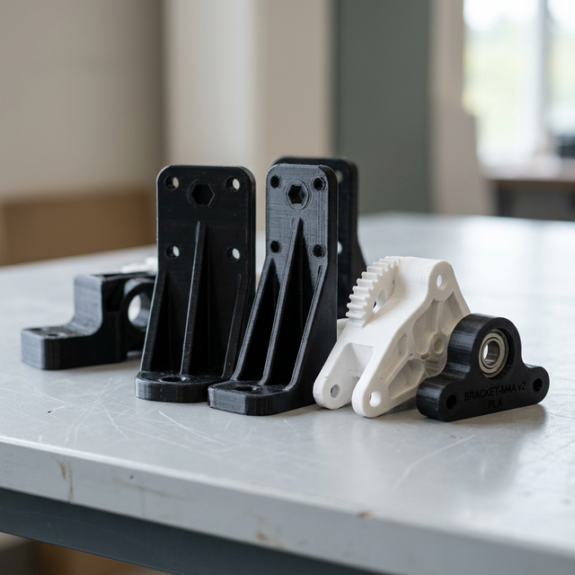 3D Printed Part Showcase