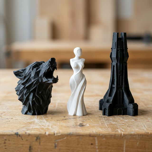 3D Printed Part Showcase